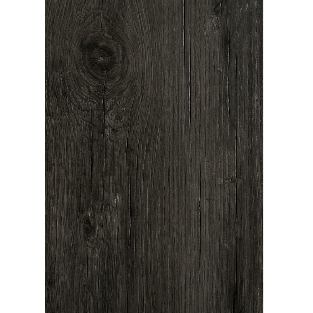 Rustic Wood Effect Self Adhesive Vinyl Flooring - Charcoal Legacy