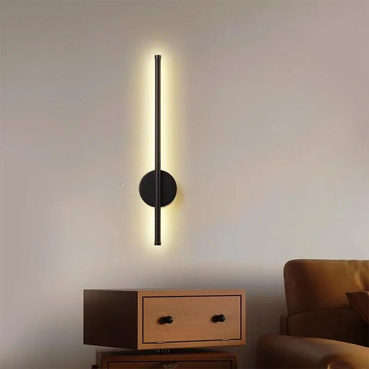Modern LED Wall Light with Remote Control, Rechargeable