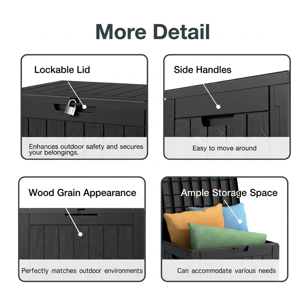 120L Outdoor Storage Box
