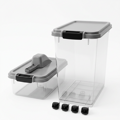 2-in-1 Pet Food Storage Container