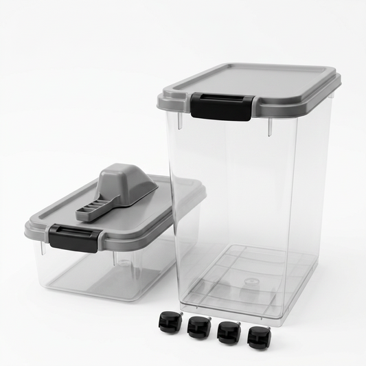 2-in-1 Pet Food Storage Container