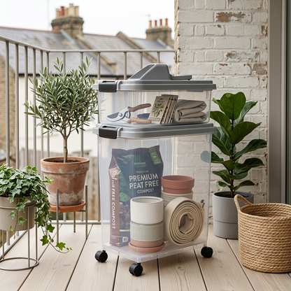 2-in-1 Pet Food Storage Container