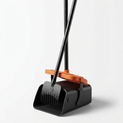 Long Handle Pet Poo Scooper & Rake Set