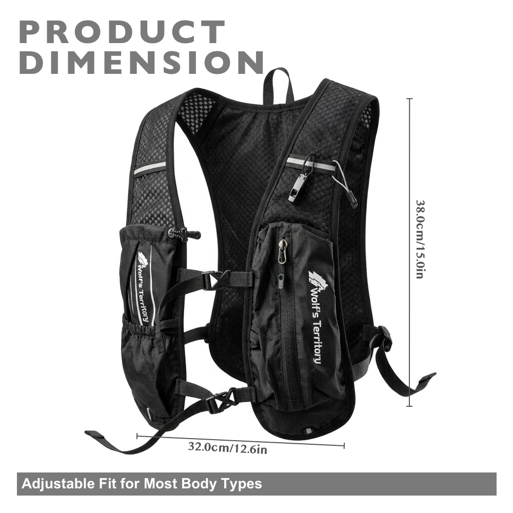 Lightweight Running Hydration Vest Backpack