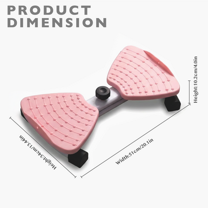 Waist Twisting Disc Exercise Board with Handle