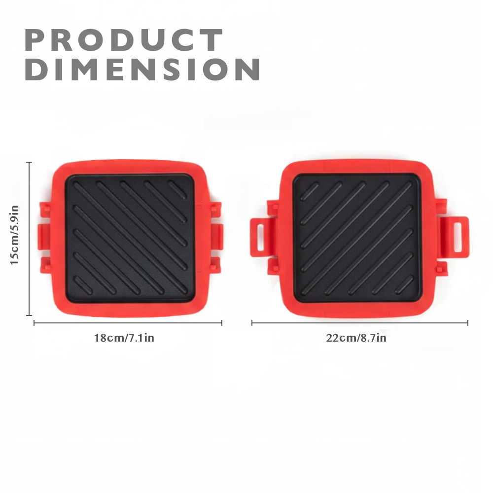 Microwave Toastie sandwich Grill and Maker