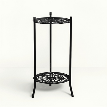 2-Tier Metal Plant Display Stand