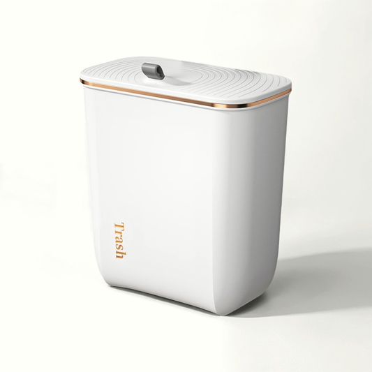 Hanging Waste Bin with Lid - Large