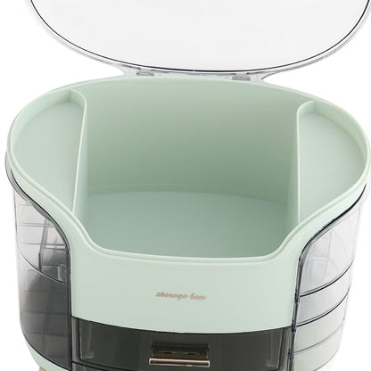 Makeup Storage Box Organizer with Drawers