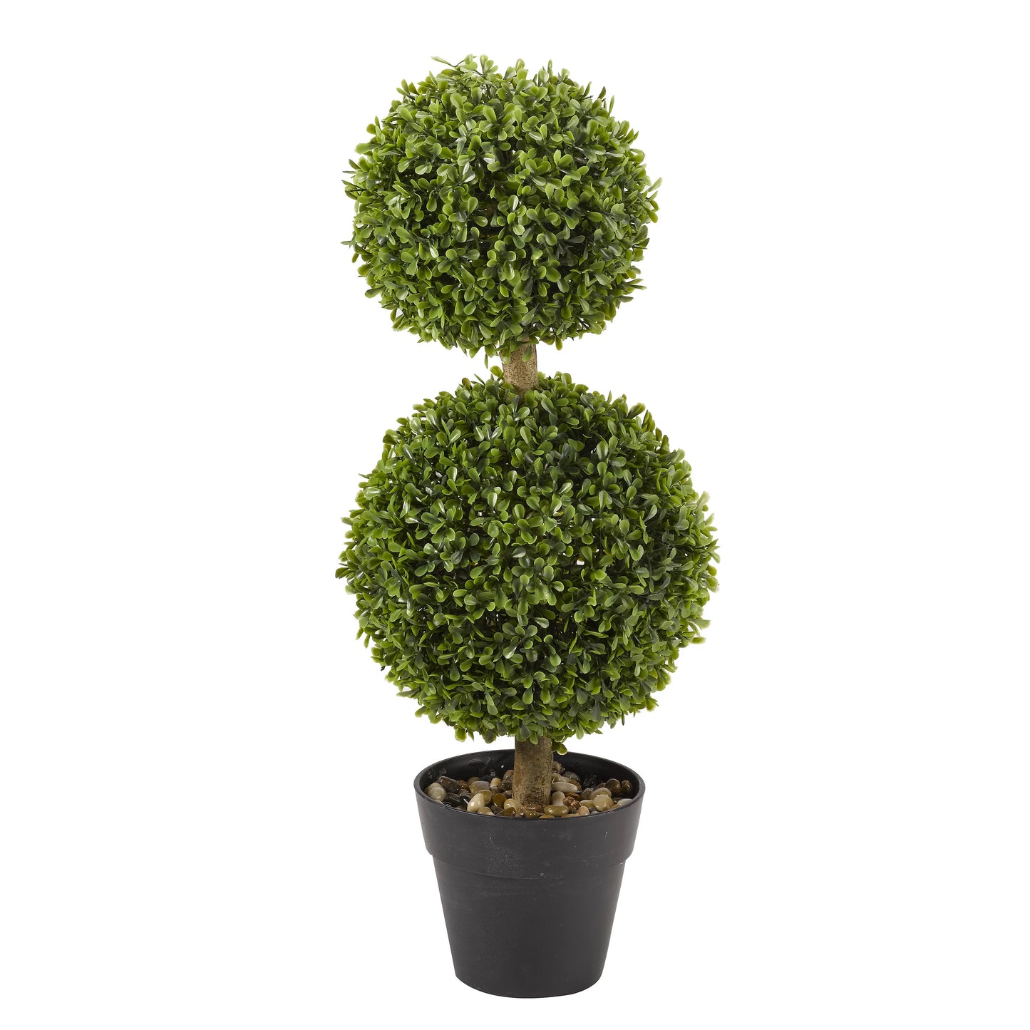 Duo Artificial Topiary Ball Tree