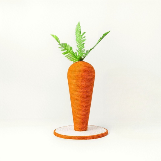 Carrot-shaped Cat Scratching Post Claw Scratcher