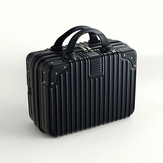 14-Inch Travel Cosmetic Case Makeup Carrying Organizer - Black