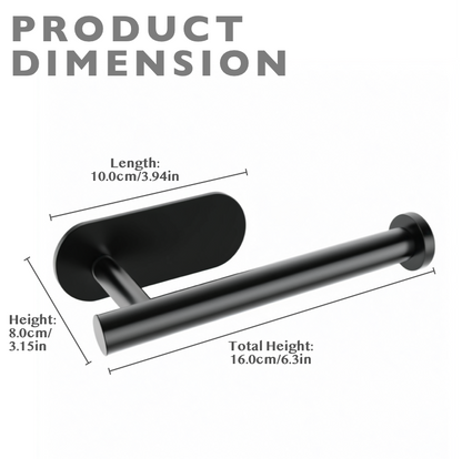 Self-Adhesive Toilet Paper Roll Holder for Bathroom