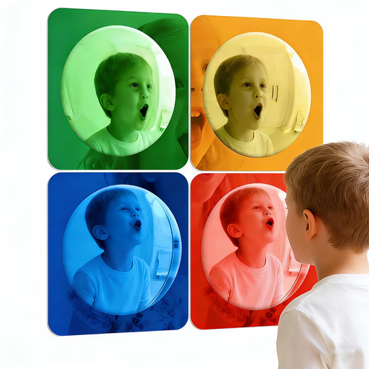 Set of 4 Sensory Bubble Mirror Decor