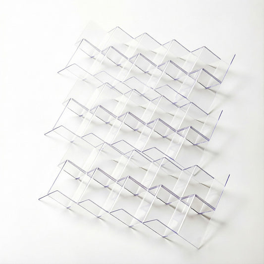 6 Tier Clear Acrylic Spice Drawer Organiser Expandable Tray Set